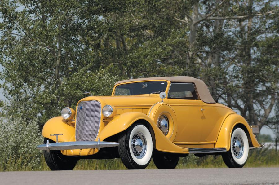  Lincoln Model K Convertible Roadster by LeBaron 1935 года  (фото 1 из 12)